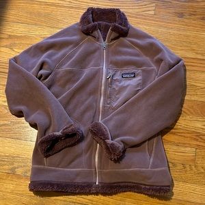 Reversible Patagonia fleece jacket